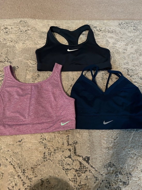 Nike Other - Nike teens Sports Bra Set - Black, Navy, Mauve